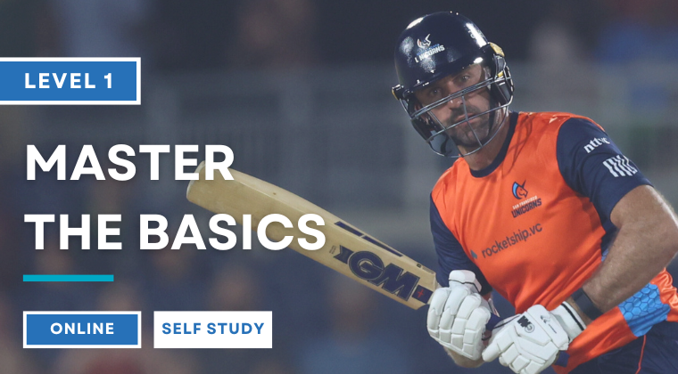 LP Cricket Master The Basics Player Course (Level 1)